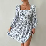 Blue On White Background