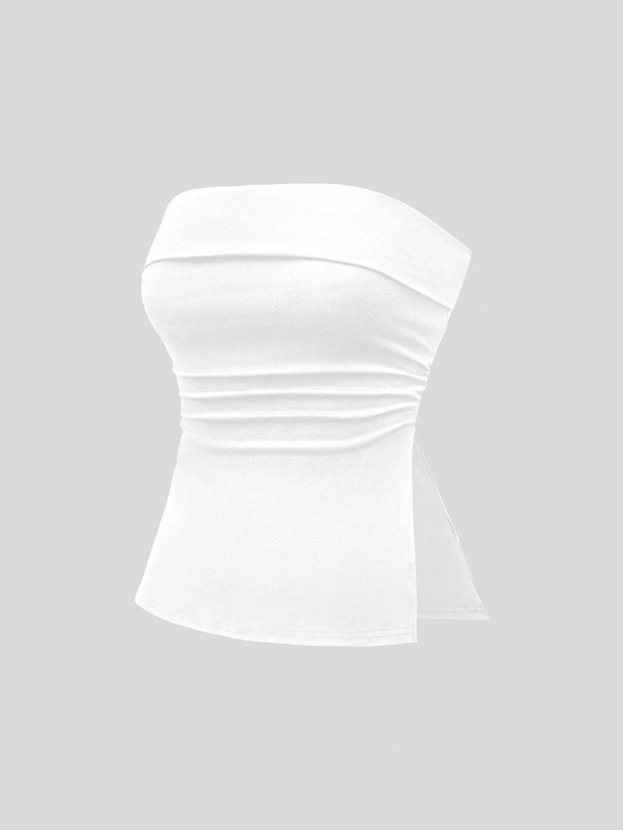 Sleeveless Short Cropped Top Cross-border Vest Women's Commuting Style - White