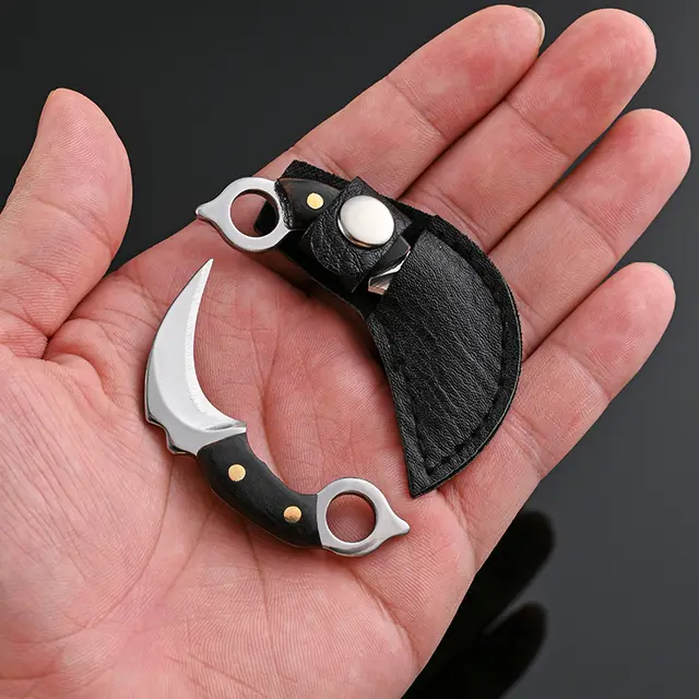 Mini Keychain Pocket Knife Accessory Machete Leather Case - Shop at LoveMi