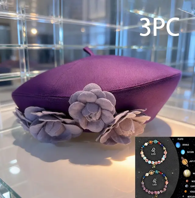 Hat And Bracelet Set Leo - Shop at LoveMi