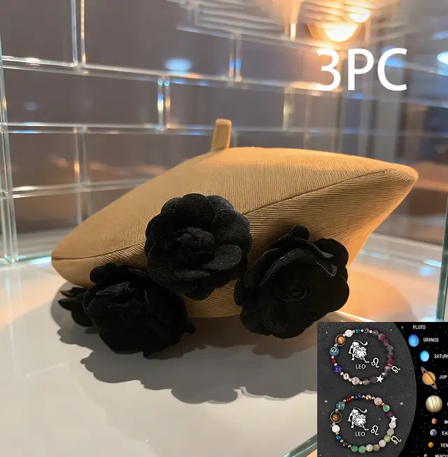 Hat And Bracelet Set - Leo