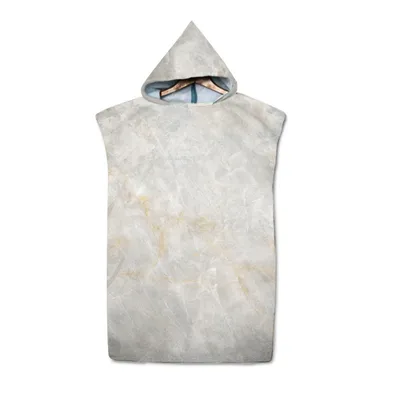 Beach Sun Protection Changing Hooded Cloak, Wearable Beach Swimming Towel Color3 74×110 Fiber - Shop at LoveMi