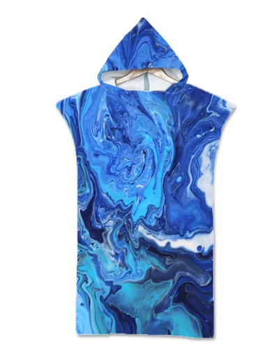 Beach Sun Protection Changing Hooded Cloak, Wearable Beach Swimming Towel Color40 74×110 Flannel - Shop at LoveMi