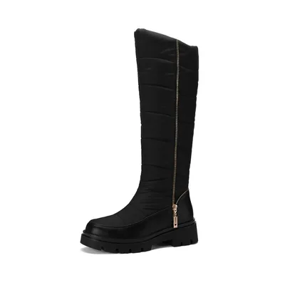 Winter Round toe Women's Snow Boots Black - Shop at LoveMi