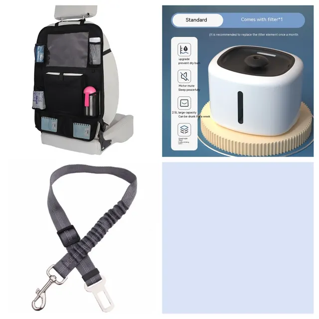 Pet Intelligent Water Dispenser Automatic Circulation Grey - Shop at LoveMi
