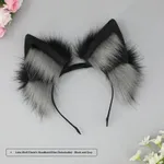 Animal Ears Black And Gray