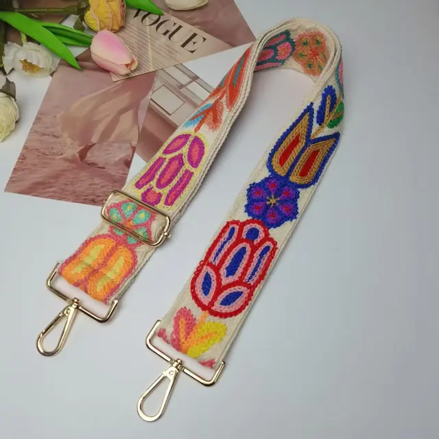 Lace Handmade Bag Strap Accessories Beige - Shop at LoveMi
