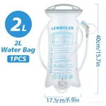 Transparent Water Bag 2L