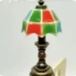 Red And Green Desk Lamp