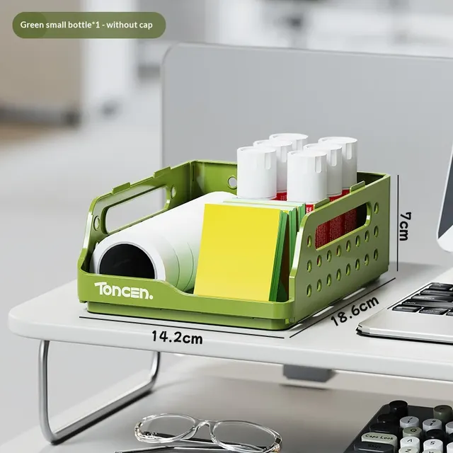 Household Folding Plastic Storage Basket Green - Shop at LoveMi