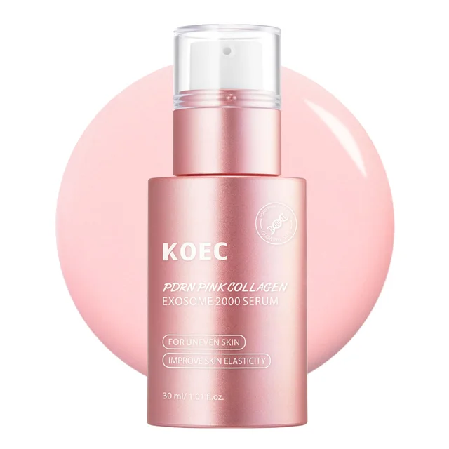 Blue Microneedle Facial Serum For Clogged Pores Pink Polypeptide Collagen - Shop at LoveMi