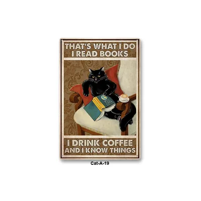 Bar Clothing Store Home Wall Decoration Iron Skin Painting Cat19 - Shop at LoveMi