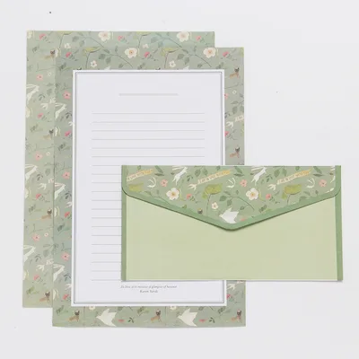 Creative Antique A5 Stationery Set Box Mintcream - Shop at LoveMi