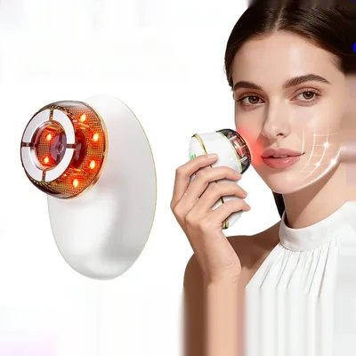 Vacuum Negative Pressure Adsorption Microcurrent Lifting Firming Photorejuvenation Beauty Device 821 White - Shop at LoveMi