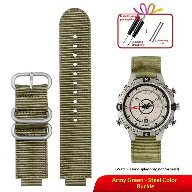 Nylon Strap Tide Compass Strap Army Green - Shop at LoveMi