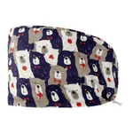 Multicolor Cartoon Nurse Hat Doctor Anti-hair Loss - Multicolor