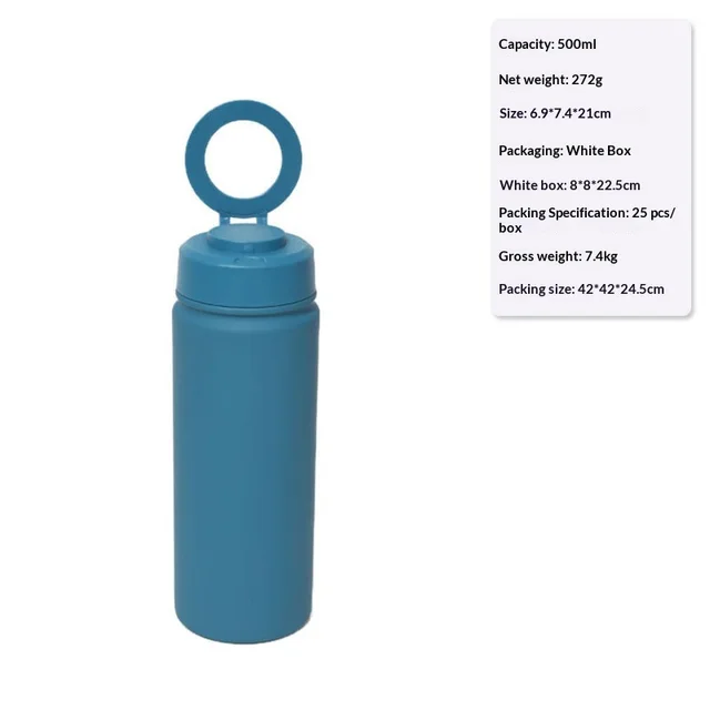 Outdoor Large capacity Sports Creative Phone Stand Cup Lake Blue 64294 - Shop at LoveMi