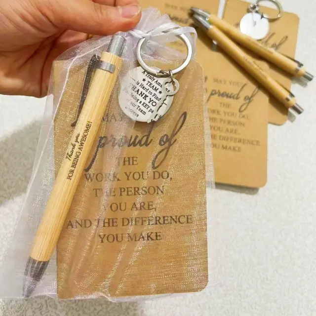 Eco friendly Bamboo Press Down Oil Filling Ballpoint Pen Set2 - Shop at LoveMi