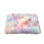 Detachable Cat Mat And Dog Bed - Tie Dyed Rainbow