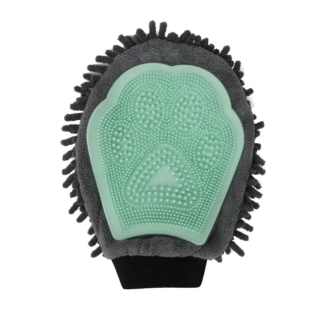 Pet Bath Dual Sided Cleaning Massage Brush Green - Shop at LoveMi
