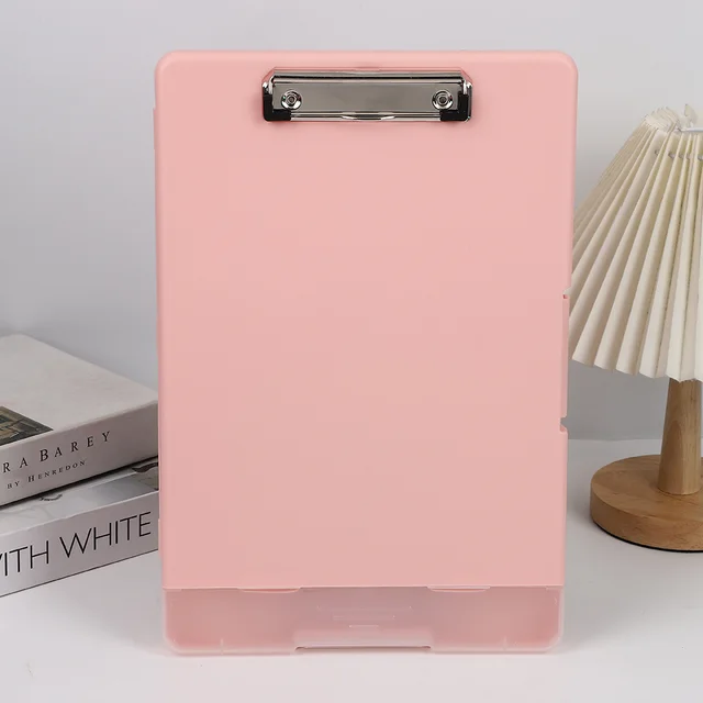 Multi functional Folder With Pen Slot And Writing Pad Pink - Shop at LoveMi