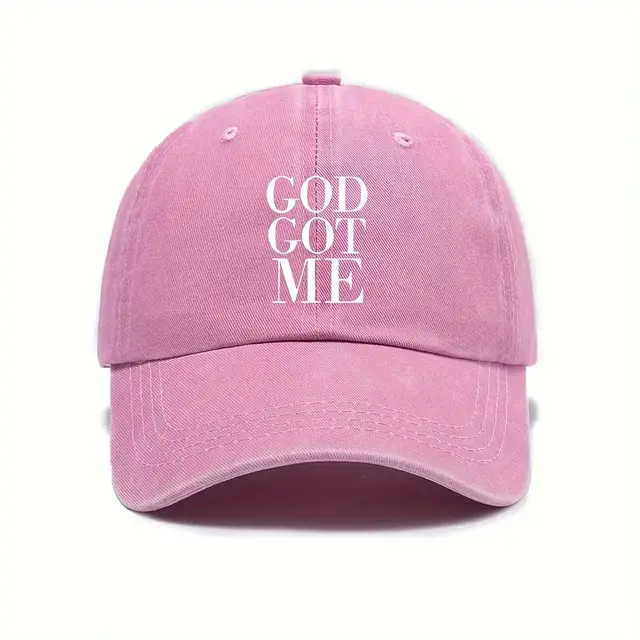Retro Washed All season Versatile Baseball Cap For Outdoor Use Pink - Shop at LoveMi