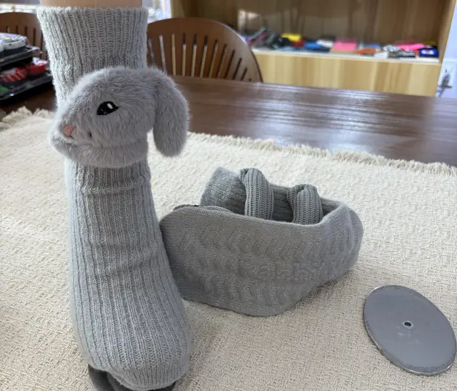 Cross border Animal Socks Plush Crochet Cute Animal Rabbit - Shop at LoveMi