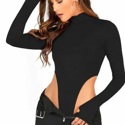 Women's Sexy And Revealing Bodysuit Top Black - Shop at LoveMi