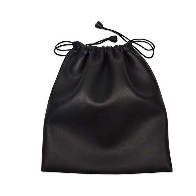 Headphone Case Over ear Headphones Large Leather Storage Bag Black - Shop at LoveMi
