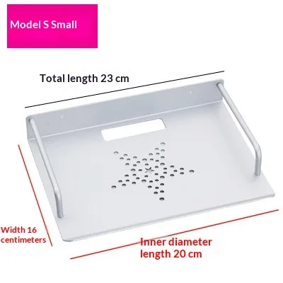 Space Aluminum Set top Box Shelf Silver - Shop at LoveMi