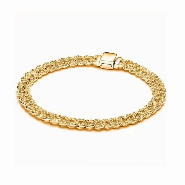 Classic Snake chain Bracelets Tylish And Versatile Gold - Shop at LoveMi