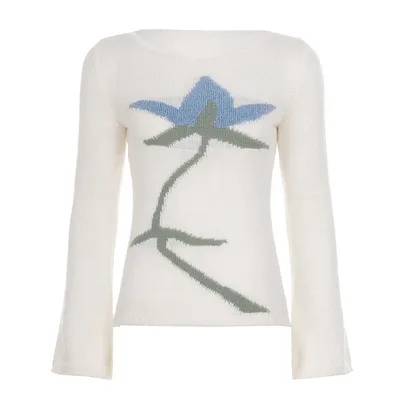 Fashionable New style American style Long sleeve Women's Tops For Fall And Winter Beige - Shop at LoveMi