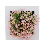 Succulent Wall Decor 3D Artificial Flower Wall Hanging - Gold 38A