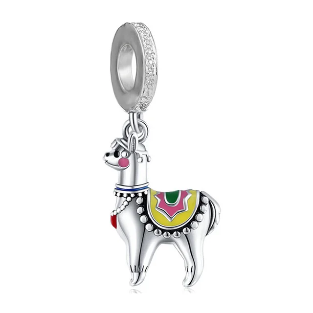 Animal themed Colorful Heart shaped Large hole Beads For DIY Bracelet Accessories 021Style - Shop at LoveMi