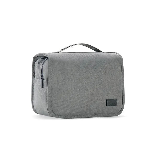 Waterproof Travel friendly Portable Toiletry Bag Spacious Hand held Design Gray - Shop at LoveMi