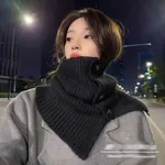 Black Buttoned Shawl