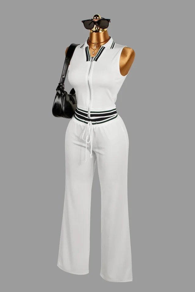 Women's Sporty Casual Shirt With A Collar Paired With A Skirt Or Pants Trousers Suit - Shop at LoveMi