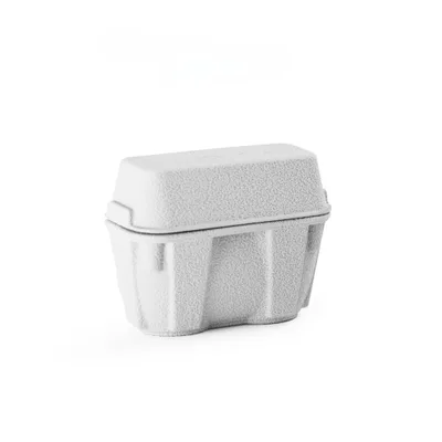 Soft shell Egg Carton Earphone Protective Case Gray White - Shop at LoveMi