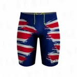 Men's Flat-crease Swim Trunks, Quick-drying Beach Shorts - 4Color-4Xl