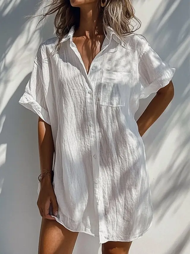 Long Cardigan Multi color Women's Top Shirt White - Shop at LoveMi