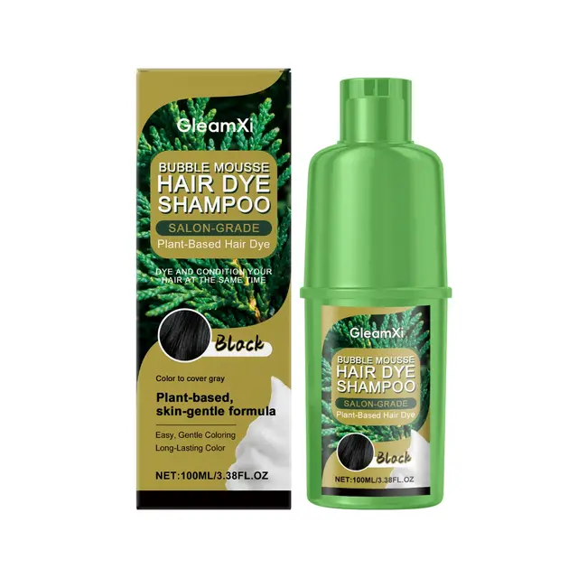 Hair Dye Shampoo Black - Shop at LoveMi