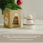 Christmas Cup Wax Snowman