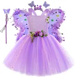 Skirt Purple Wings 3 Pieces