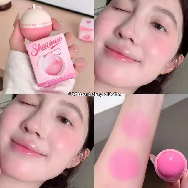 Sheer Luminous Blush Spheres For A No makeup Makeup Look Style 3 - Shop at LoveMi