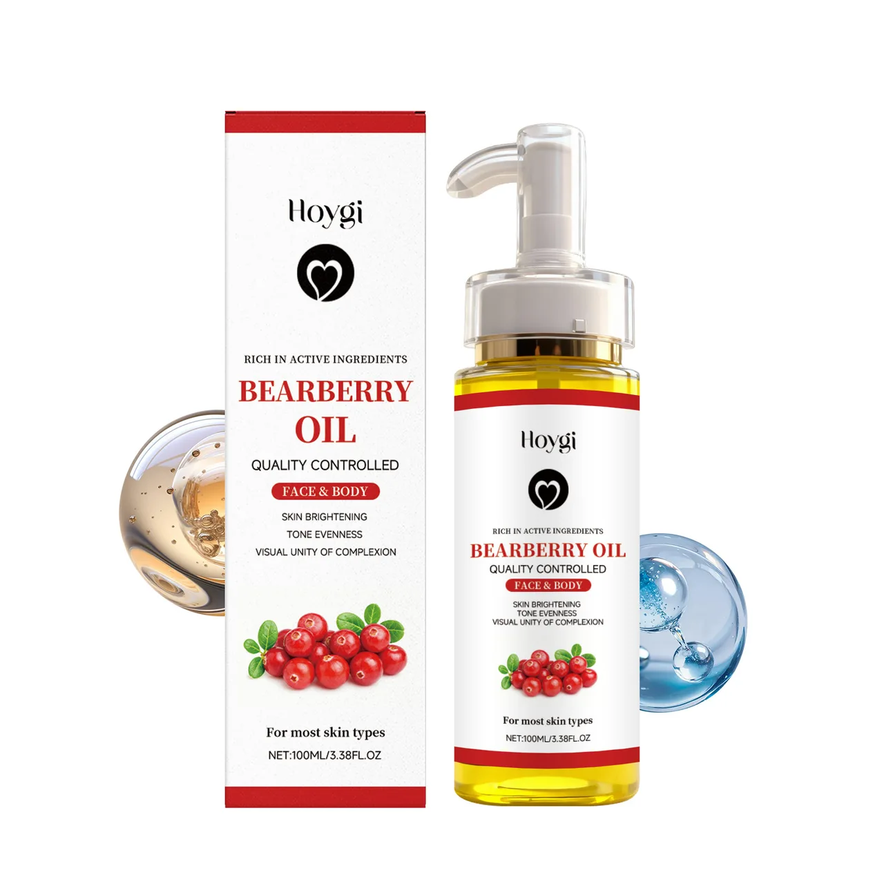 Bearberry Brightening And Even-Toning Oil - 100Ml
