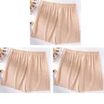 Women's Anti-exposure Loose-fitting Shorts - Skin Color-4Xl-3Pcs