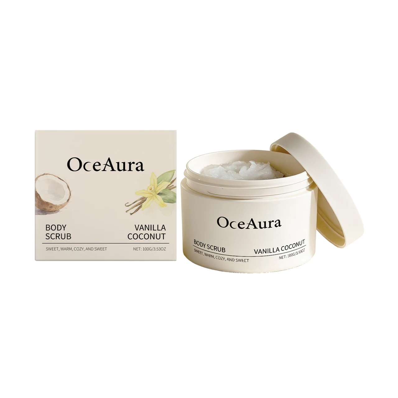 Gentle Cleansing And Moisturizing Scrub - 100G