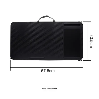 Portable Computer Desk Household Laptop Stand For Use On Lap Black Carbon Fiber - Shop at LoveMi