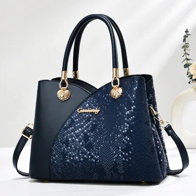 Designed Specifically For Midlife Moms An Elegant Spacious Shoulder Or Crossbody Bag Blue - Shop at LoveMi