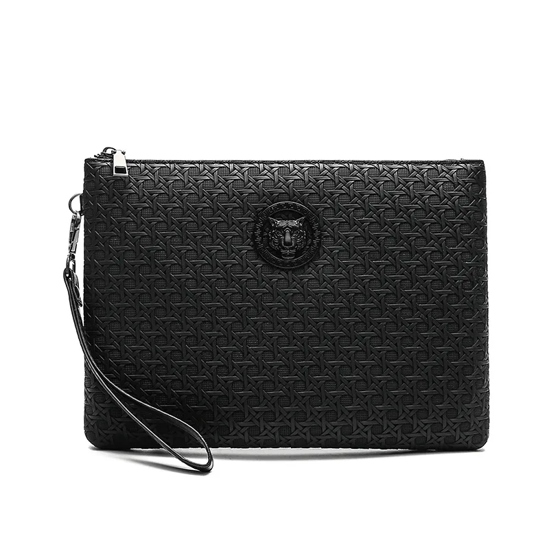 Woven texture Personalized Clutch With A Simple Minimalist Design And Large Capacity Large Size - Shop at LoveMi